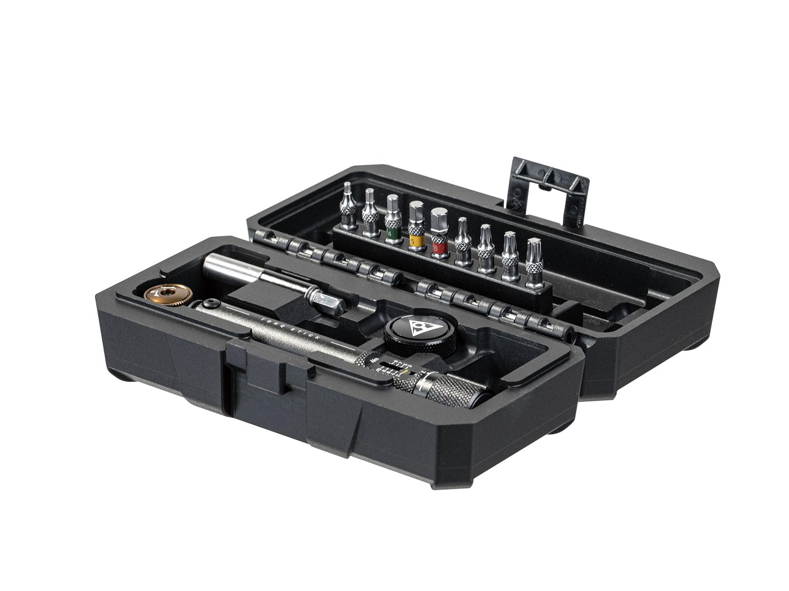 Topeak Torque Torq Stick Pro 2-10 Nm com 9 brocas de ferramentas e